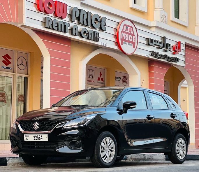 Suzuki Baleno ثالثاً, 2023  هاتشباك 5 أبواب للتأجير في في عجمان من DIRECT AUTO، اللون أسود | AUTO.AE | إعلان #1519
