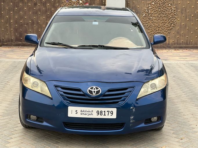 Used Toyota Camry VI (XV40), 2.4 l, 2009 in Ajman, Blue color. American Specs | AUTO.AE | Listing #272947