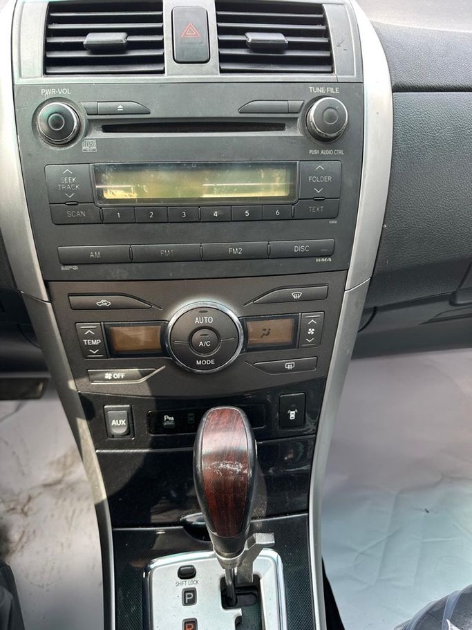Used ⁦Toyota Corolla X (E140, E150) Facelift, 1.8 l, 2012⁩ in UAE, Ajman by KARIM CARS, Grey color. Japanese Specs | AUTO.AE | Listing #288693