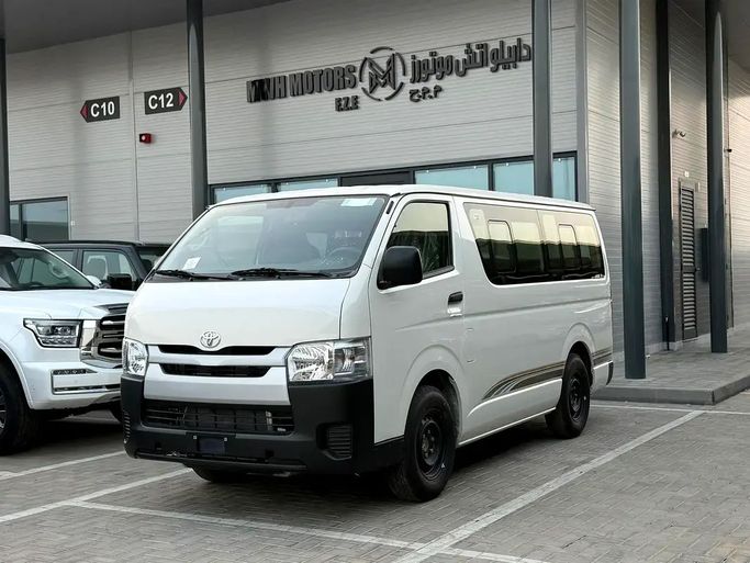 New Toyota HiAce H200 Facelift, 2.5 l, 2025 in Ajman by MWH MOTORS FZE, White color. Other | AUTO.AE