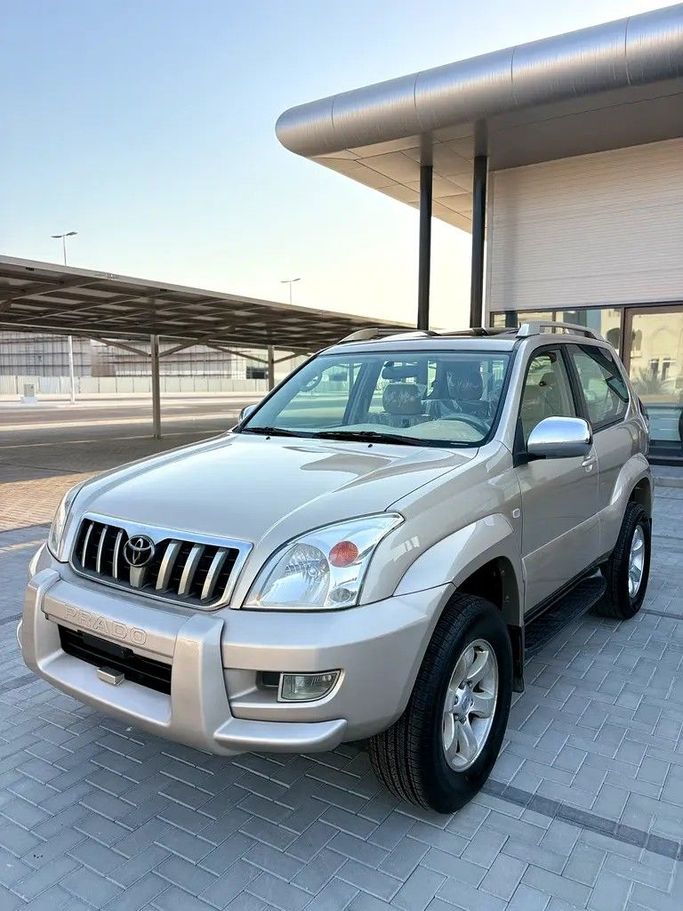 مستعملة Toyota Land Cruiser Prado 120 Series 120 Series Facelift, 2.7 l, 2008 في في عجمان من AL QIMAH CARS، اللون ذهبي. مواصفات الخليج | AUTO.AE | إعلان #261378
