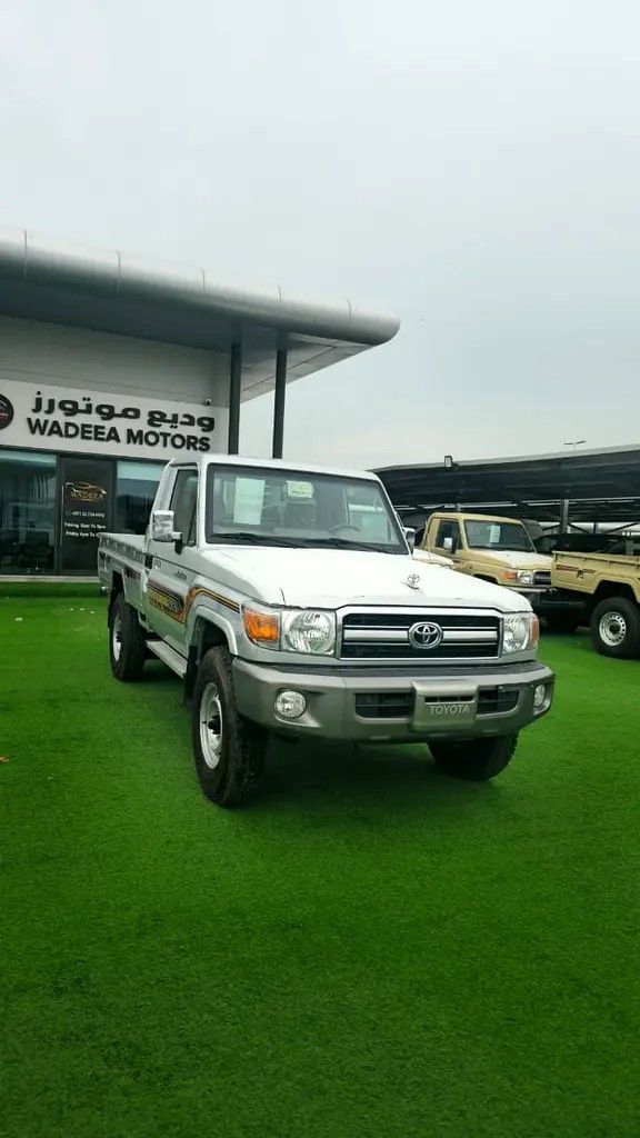 Used Toyota Land Cruiser 70 Series Facelift 1, 4.0 l, 2022 in Ajman by WADEEA MOTORS, White color. GCC Specs | AUTO.AE