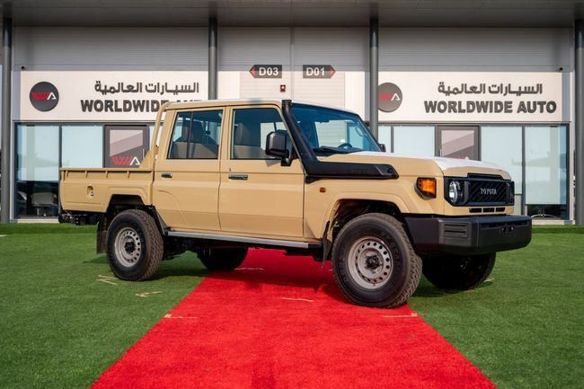 جديدة Toyota Land Cruiser 70 Series 70 Series Facelift 2, 4.0 l, 2026 في في عجمان من WorldWideAuto FZC، اللون بيج. مواصفات الخليج | AUTO.AE | إعلان #270583