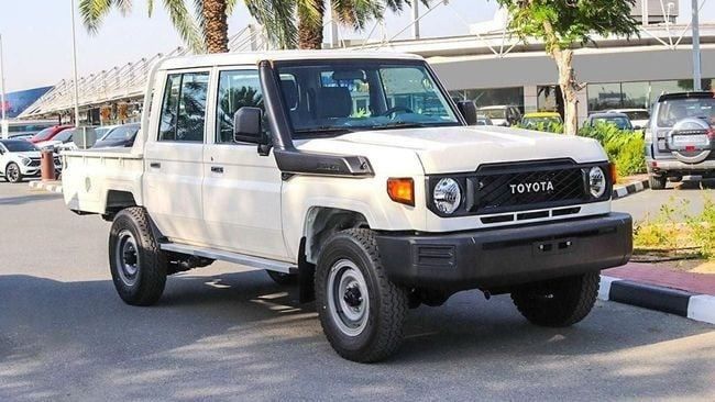 Новый Toyota Land Cruiser 70 Series Рестайлинг 2, 4.2 л, 2025 в Аджмане от WorldWideAuto FZC Белый цвет. GCC | AUTO.AE | Объявление #271250