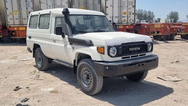 New Toyota Land Cruiser 70 Series Facelift 2, 4.0 l, 2025 in Ajman by WorldWideAuto FZC, White color. GCC Specs | AUTO.AE | Listing #271277