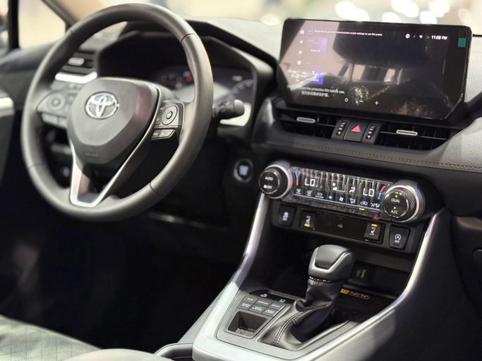 New Toyota RAV4 V (XA50), 2.5 l, 2025 in Ajman by Abu Rashid Cars , White color. GCC Specs | AUTO.AE