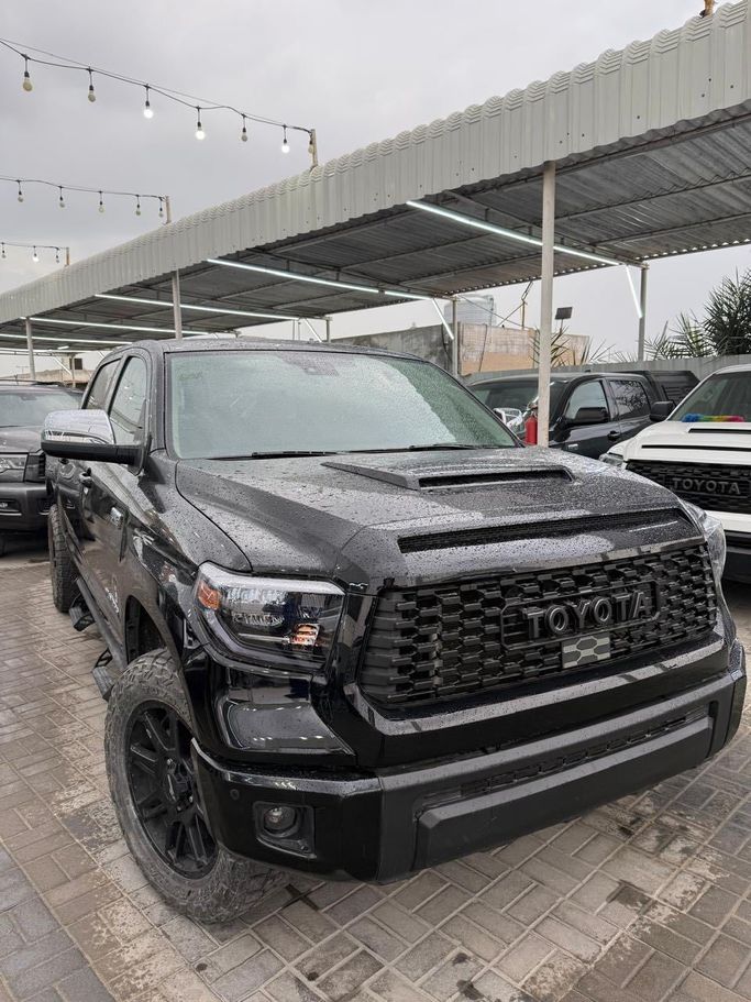 مستعملة Toyota Tundra فيس ليفت الثاني, 5.7 l, 2021 في في عجمان من SAFARI USED CARS، اللون أسود. المواصفات الأمريكية | AUTO.AE | إعلان #235693
