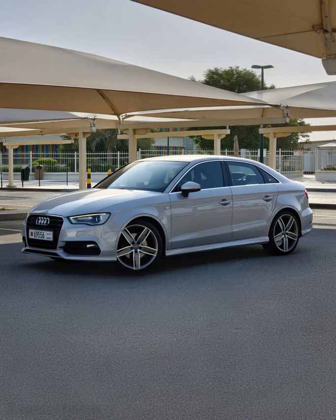 Used ⁦Audi A3 40 TFSI III (8V), 1.8 l, 2015⁩ in Bahrain, Ar Rifā‘ by Platinum Company Car, Silver color.  | AUTO.AE | Listing #287799