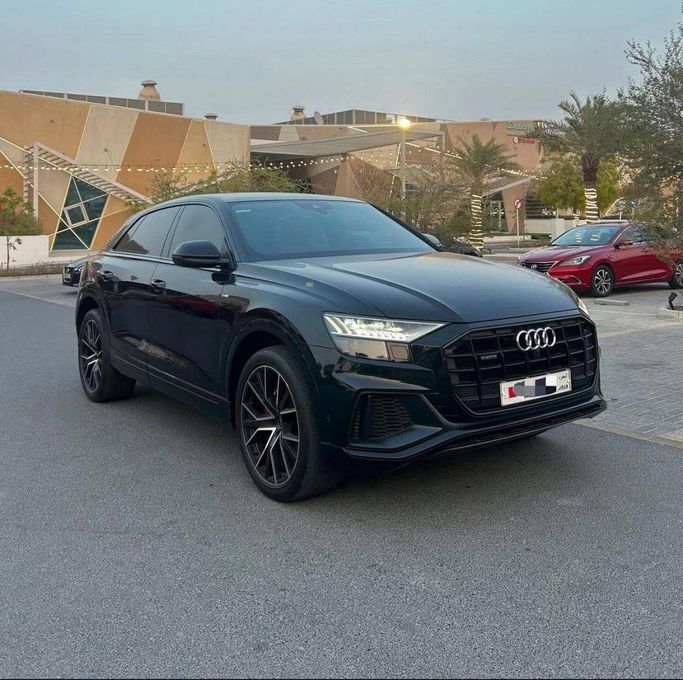 Used ⁦Audi Q8 55 TFSI I (4M), 3.0 l, 2021⁩ in Bahrain, Ar Rifā‘ by Platinum Company Car, Black color.  | AUTO.AE | Listing #287798
