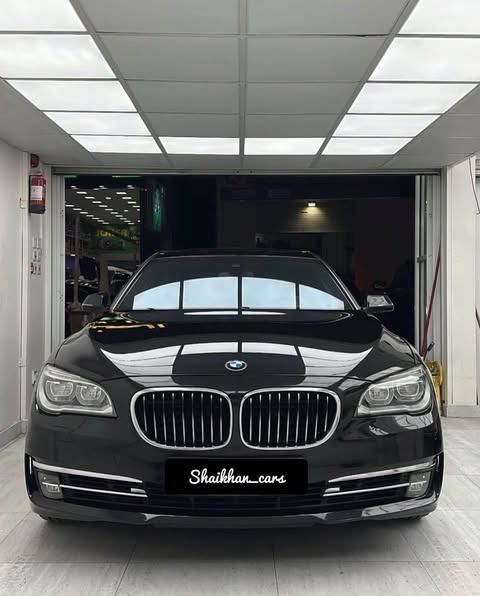 Used ⁦BMW 7 Series 750Li xDrive V (F01/F02/F04) Facelift, 4.4 l, 2015⁩ in Bahrain, Ar Rifā‘ by Shaikhan Cars, Black color.  | AUTO.AE | Listing #290422