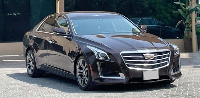 مستعملة ⁦Cadillac CTS ثالثاً، 2.0 l، 2016⁩ في في البحرين, الرفاع من Platinum Company Car، اللون بني.  | AUTO.AE | إعلان #287975