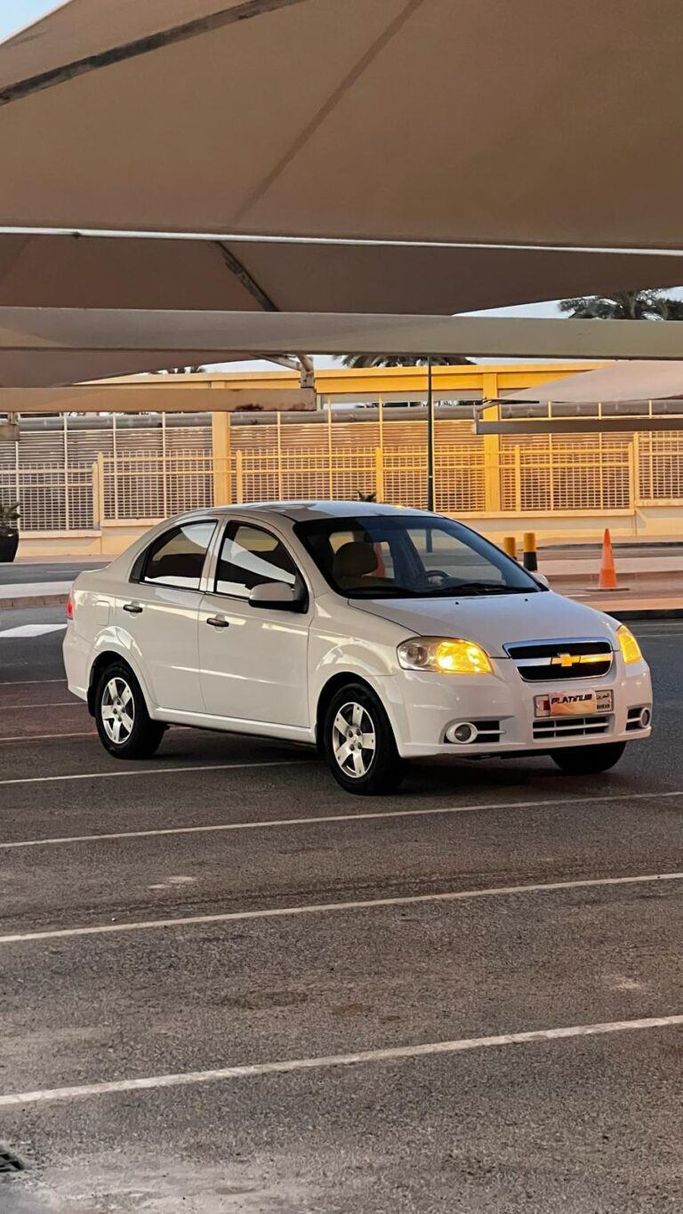 مستعملة ⁦Chevrolet Aveo أنا فيس ليفت، 1.5 l، 2012⁩ في في البحرين, الرفاع من Platinum Company Car، اللون أبيض.  | AUTO.AE | إعلان #287597