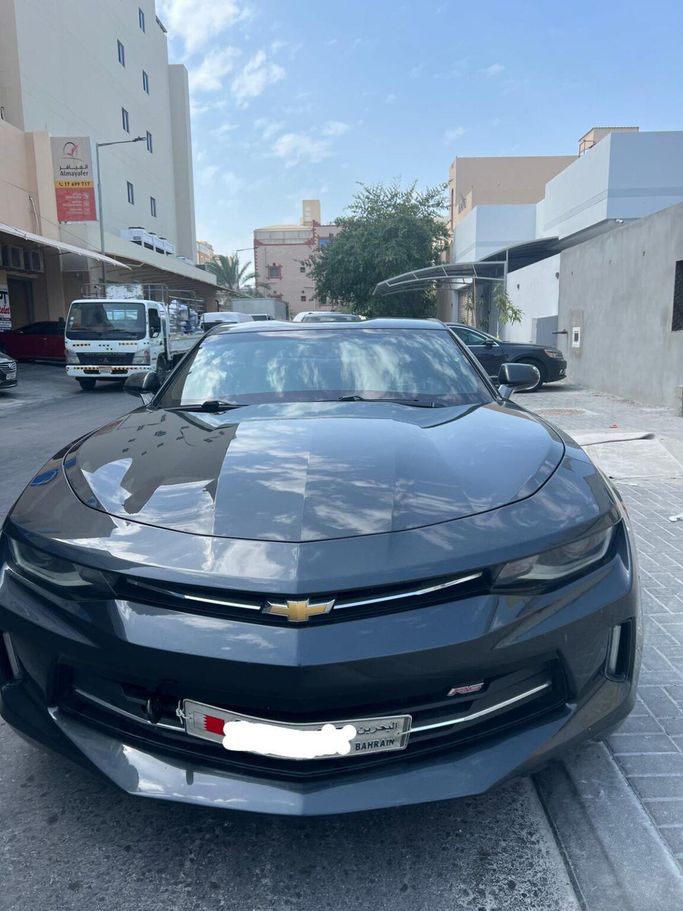 Used ⁦Chevrolet Camaro 1LT VI, 2.0 l, 2016⁩ in Bahrain, Ar Rifā‘ by Platinum Company Car, Grey color.  | AUTO.AE | Listing #288331
