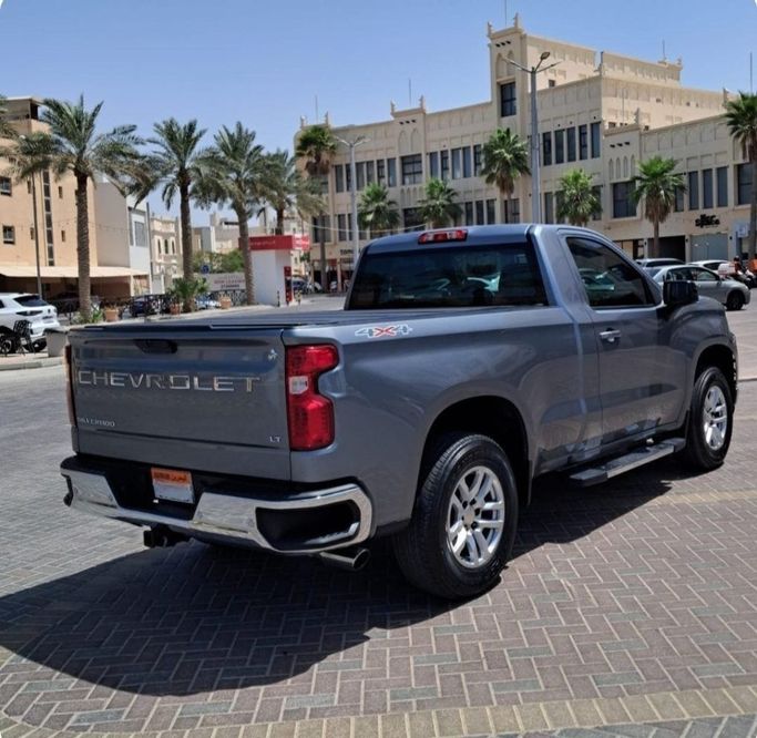 Used ⁦Chevrolet Silverado IV (T1XX), 4.3 l, 2021⁩ in Bahrain, Ar Rifā‘ by Platinum Company Car, Light Blue color.  | AUTO.AE | Listing #288507