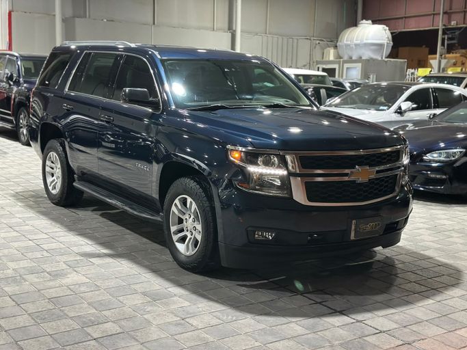 Подержанный ⁦Chevrolet Tahoe IV, 6.2 л, 2019⁩ в Бахрейн, Ар Рифа‘ от Scoop Cars Синий цвет. GCC | AUTO.AE | Объявление #287852