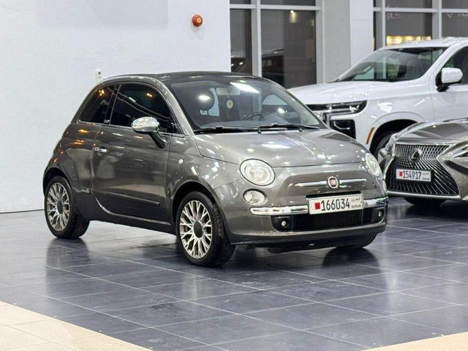 Used ⁦Fiat 500 II, 1.4 l, 2013⁩ in Bahrain, Ar Rifā‘ by Platinum Company Car, Grey color.  | AUTO.AE | Listing #288546