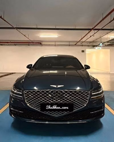 Новый ⁦Genesis G80 II Рестайлинг, 2.5 л, 2023⁩ в Бахрейн, Ар Рифа‘ от Shaikhan Cars Синий цвет. GCC | AUTO.AE | Объявление #290097