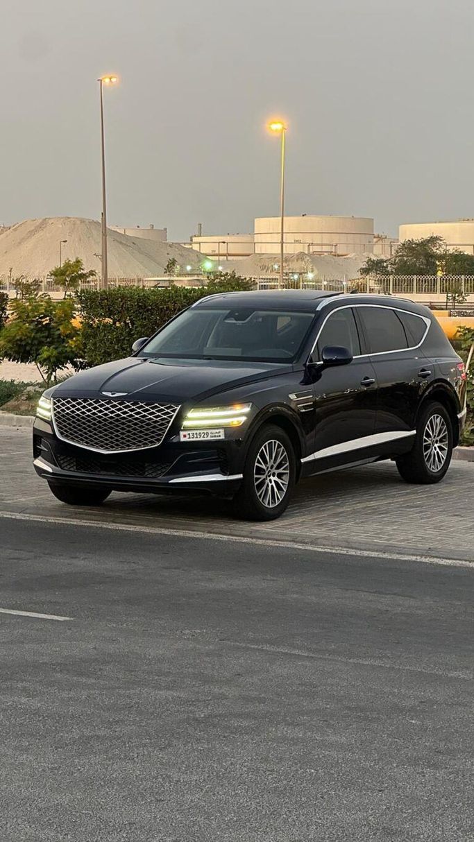 Used ⁦Genesis GV80 I Facelift, 3.5 l, 2023⁩ in Bahrain, Ar Rifā‘ by Platinum Company Car, Black color.  | AUTO.AE | Listing #287594