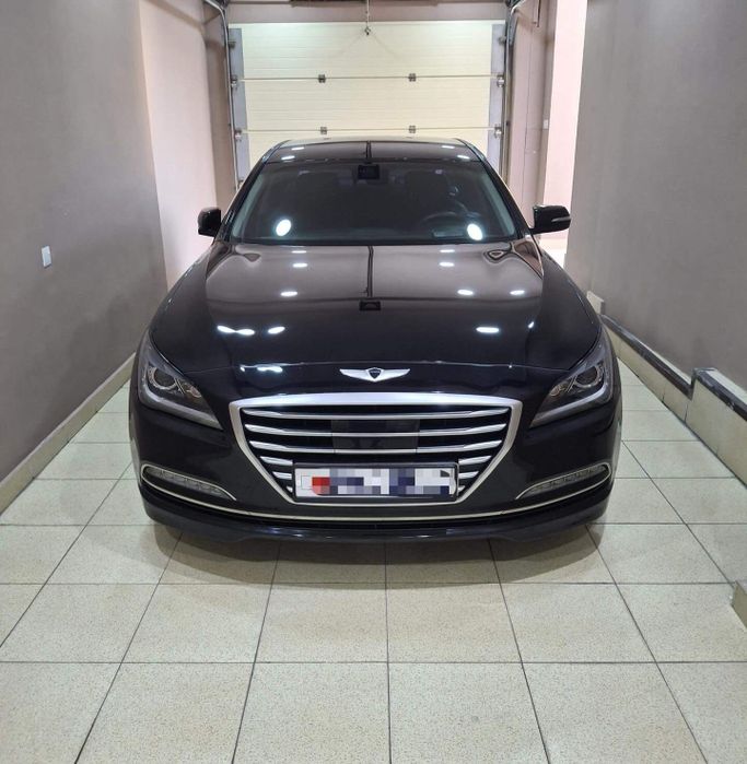 مستعملة ⁦Hyundai Genesis G330 ثانياً، 3.3 l، 2015⁩ في في البحرين, الرفاع من Auto Avenue cars، اللون أسود.  | AUTO.AE | إعلان #291230