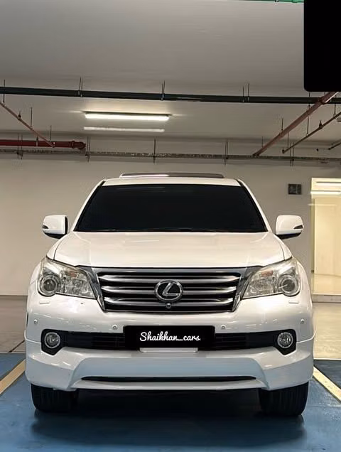مستعملة ⁦Lexus GX 460 ثانياً، 4.6 l، 2013⁩ في في البحرين, الرفاع من Shaikhan Cars، اللون أبيض.  | AUTO.AE | إعلان #290644
