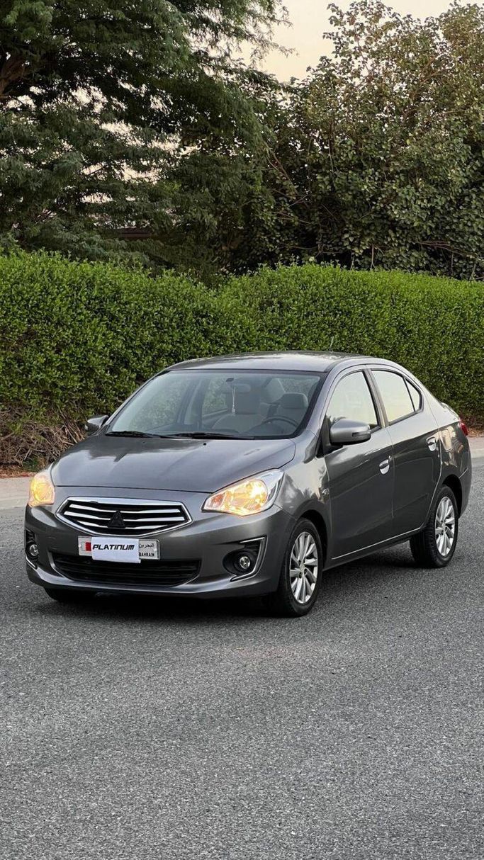 مستعملة ⁦Mitsubishi Attrage I، 1.2 l، 2018⁩ في في البحرين, الرفاع من Platinum Company Car، اللون رمادي.  | AUTO.AE | إعلان #287786