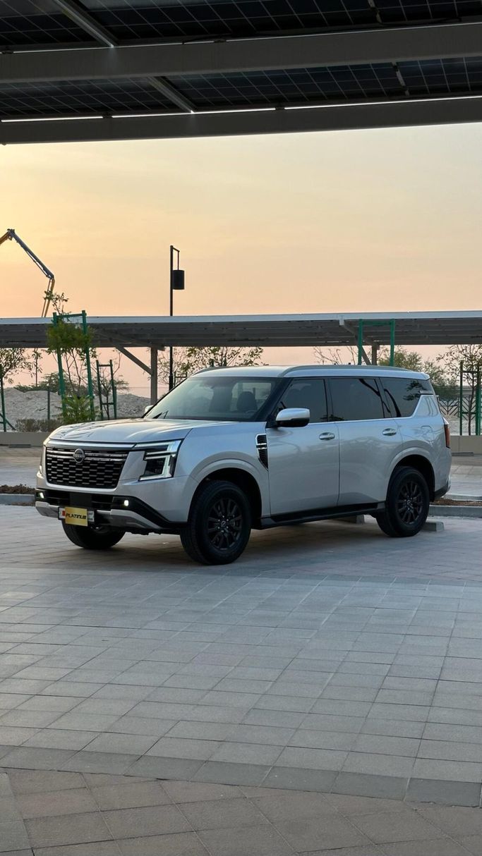 Подержанный ⁦Nissan Patrol VII (Y63), 3.8 л, 2025⁩ в Бахрейн, Ар Рифа‘ от Platinum Company Car Серебристый цвет.  | AUTO.AE | Объявление #287645