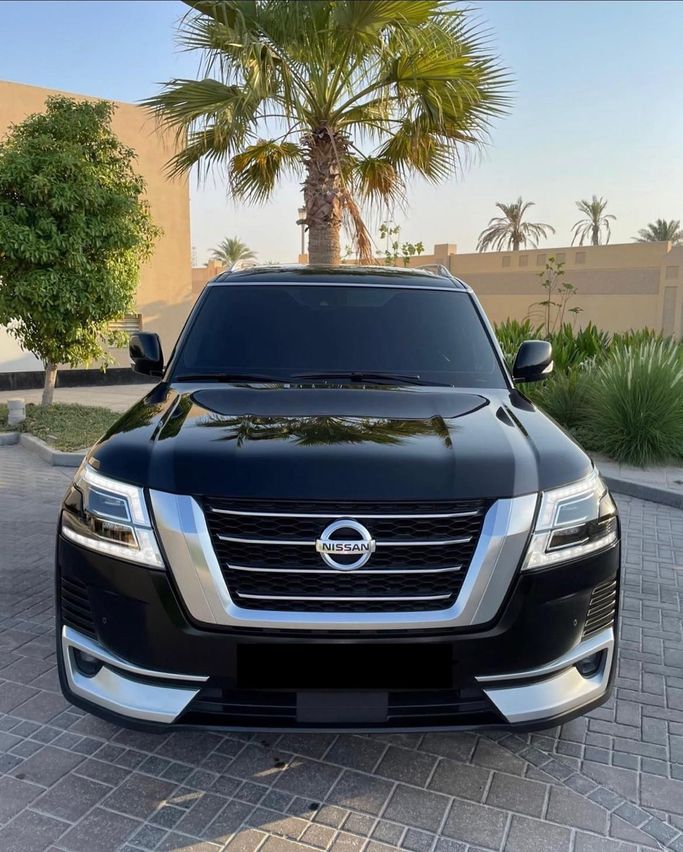 Used ⁦Nissan Patrol VI (Y62) Facelift 2, 5.6 l, 2020⁩ in Bahrain, Ar Rifā‘ by alhoot class showroom, Black color.  | AUTO.AE | Listing #291936