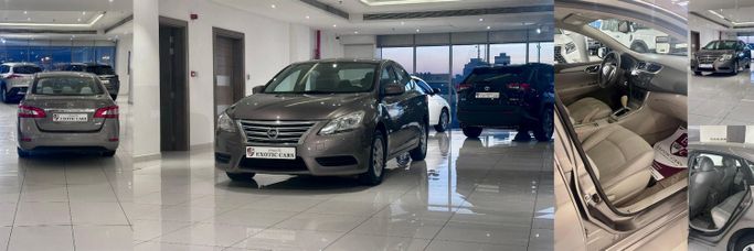 مستعملة ⁦Nissan Sentra سابعاً (B17)، 1.6 l، 2014⁩ في في البحرين, الرفاع من Exotic cars، اللون رمادي.  | AUTO.AE | إعلان #288878