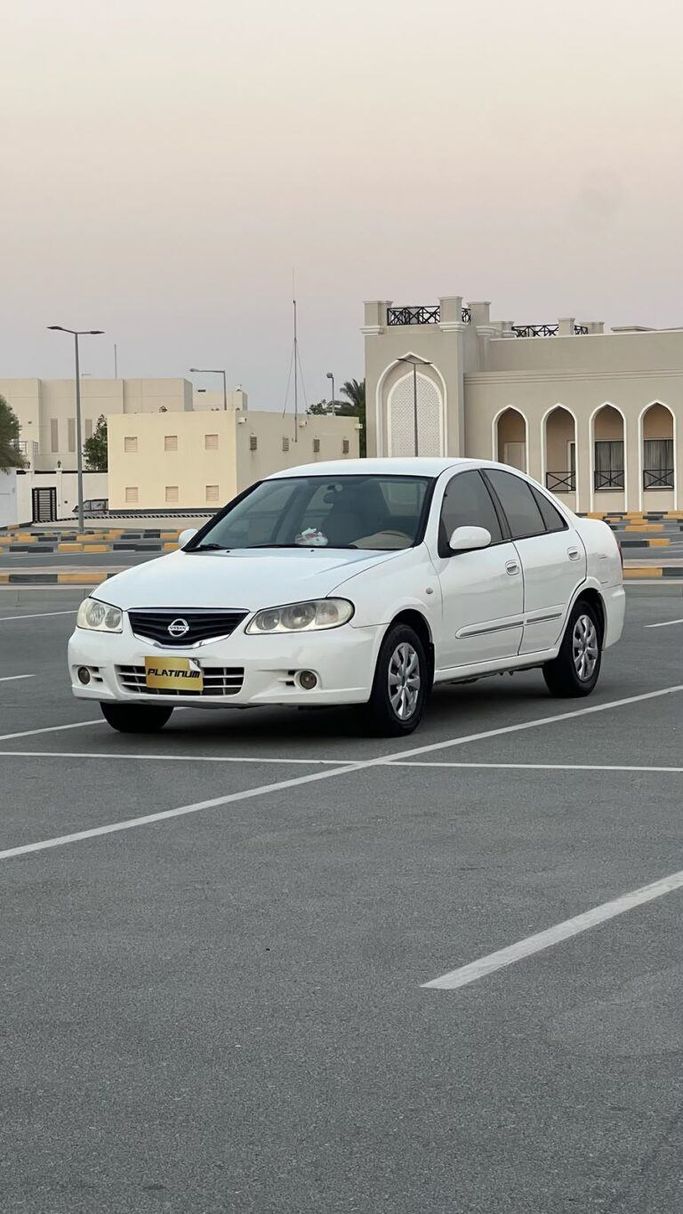 مستعملة ⁦Nissan Sunny B15، 1.5 l، 2004⁩ في في البحرين, الرفاع من Platinum Company Car، اللون أبيض.  | AUTO.AE | إعلان #287574