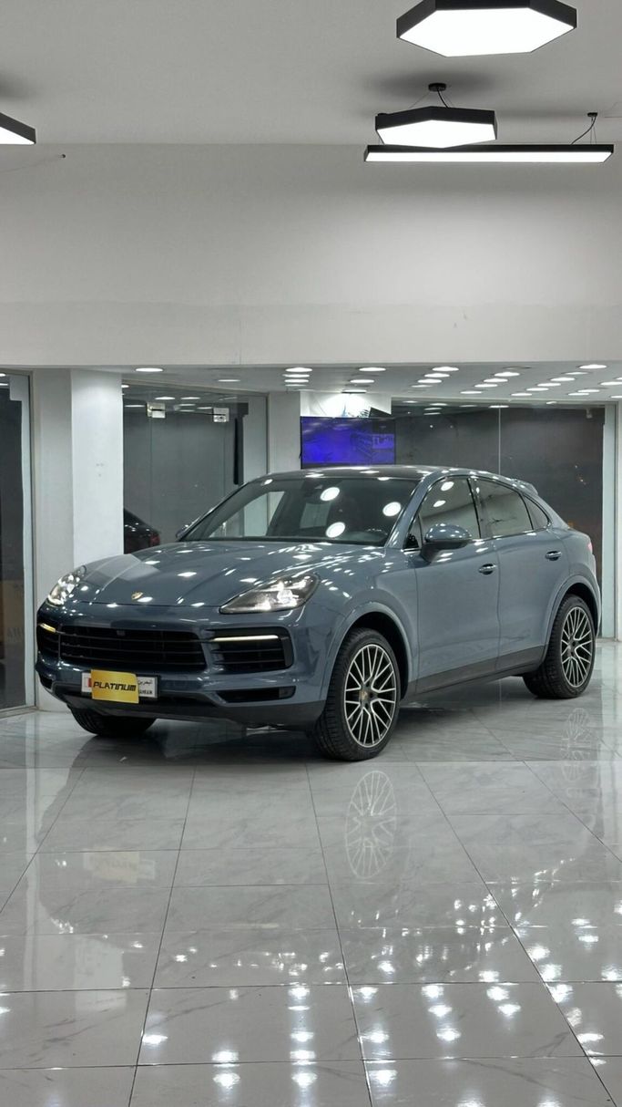 Used ⁦Porsche Cayenne S III, 2.9 l, 2020⁩ in Bahrain, Ar Rifā‘ by Platinum Company Car, Blue color.  | AUTO.AE | Listing #287635
