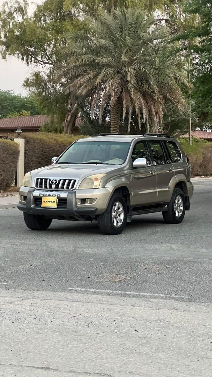 Used ⁦Toyota Land Cruiser Prado 120 Series, 4.0 l, 2004⁩ in Bahrain, Ar Rifā‘ by Platinum Company Car, Grey color.  | AUTO.AE | Listing #287606