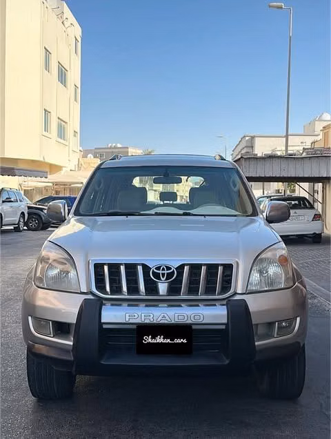 Used ⁦Toyota Land Cruiser Prado 120 Series, 4.0 l, 2005⁩ in Bahrain, Ar Rifā‘ by Shaikhan Cars, Golden color.  | AUTO.AE | Listing #290663
