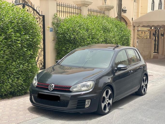 Used ⁦Volkswagen Golf GTI VI, 2.0 l, 2013⁩ in Bahrain, Ar Rifā‘ by alhoot class showroom, Black color.  | AUTO.AE | Listing #292725