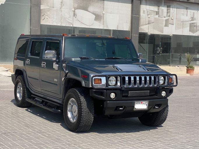 مستعملة ⁦Hummer H2 I، 6.0 l، 2007⁩ في في البحرين, سترة من Hamad89 Cars، اللون رمادي.  | AUTO.AE | إعلان #291525