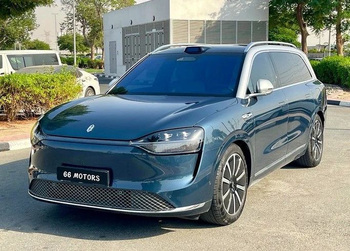 Used Aito M9, 2024 in Dubai by 66 Motors, Blue color. Chinese Specs | AUTO.AE
