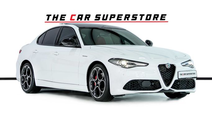 Подержанный Alfa Romeo Giulia II (952) Рестайлинг, 2.0 л, 2023 в Дубае от The Car Superstore Белый цвет. GCC | AUTO.AE
