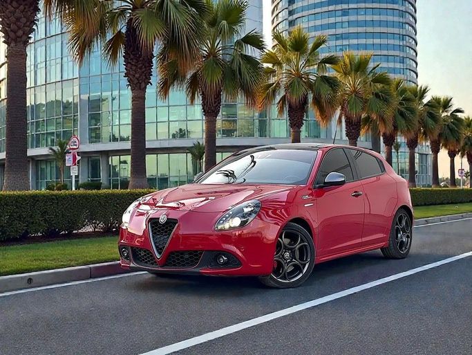 Подержанный Alfa Romeo Giulietta III Рестайлинг, 1.4 л, 2019 в Дубае от INFINITY DRIVE Красный цвет. GCC | AUTO.AE