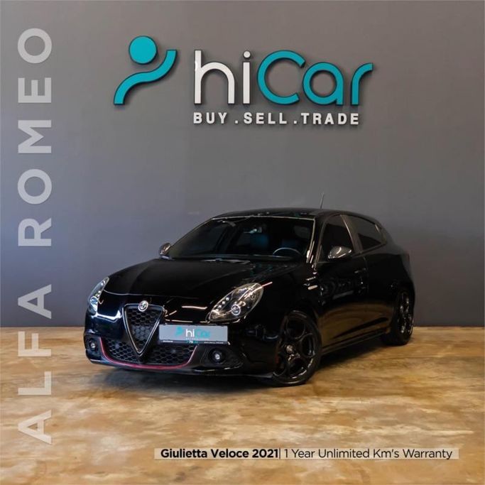 مستعملة Alfa Romeo Giulietta ثالثاً فيس ليفت, 1.7 l, 2021 في في دبي من Hi Car Approved Pre-Owned Cars Showroom، اللون أسود. مواصفات الخليج | AUTO.AE | إعلان #264390