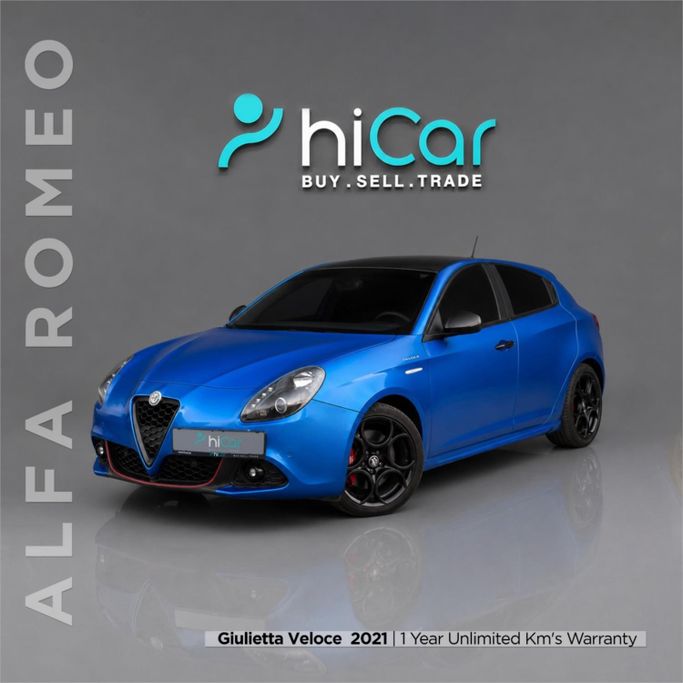 مستعملة Alfa Romeo Giulietta ثالثاً فيس ليفت, 1.4 l, 2021 في في الإمارات, دبي من Hi Car Approved Pre-Owned Cars Showroom، اللون أزرق. أخرى | AUTO.AE | إعلان #278564