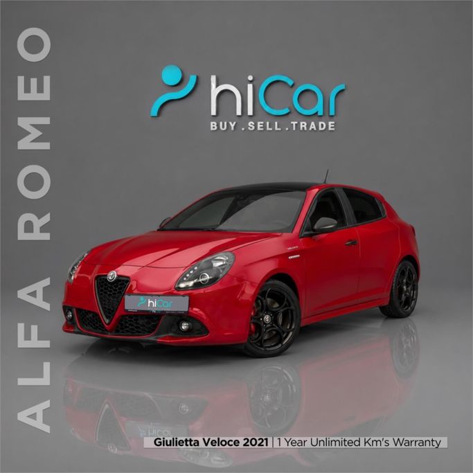 Подержанный Alfa Romeo Giulietta III Рестайлинг, 1.4 л, 2021 в ОАЭ, Дубай от Hi Car Approved Pre-Owned Cars Showroom Красный цвет.  | AUTO.AE | Объявление #278579