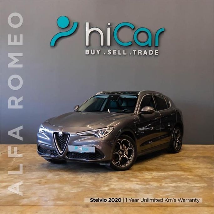 مستعملة Alfa Romeo Stelvio أنا فيس ليفت, 2.0 l, 2020 في في دبي من Hi Car Approved Pre-Owned Cars Showroom، اللون رمادي. مواصفات الخليج | AUTO.AE | إعلان #264377