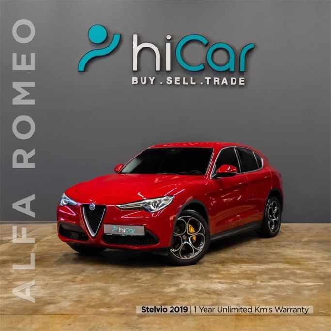 مستعملة Alfa Romeo Stelvio I, 2.0 l, 2019 في في دبي من Hi Car Approved Pre-Owned Cars Showroom، اللون أحمر. مواصفات الخليج | AUTO.AE | إعلان #264395