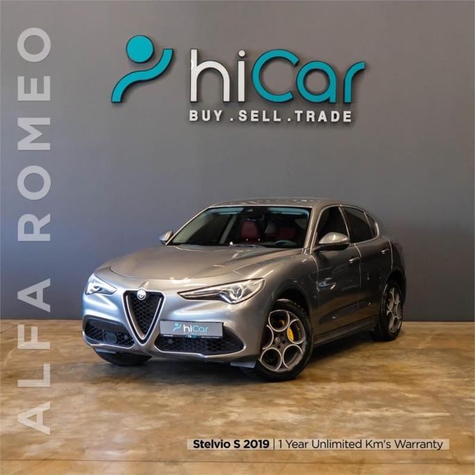 مستعملة Alfa Romeo Stelvio I, 2.0 l, 2019 في في دبي من Hi Car Approved Pre-Owned Cars Showroom، اللون رمادي. مواصفات الخليج | AUTO.AE | إعلان #264397
