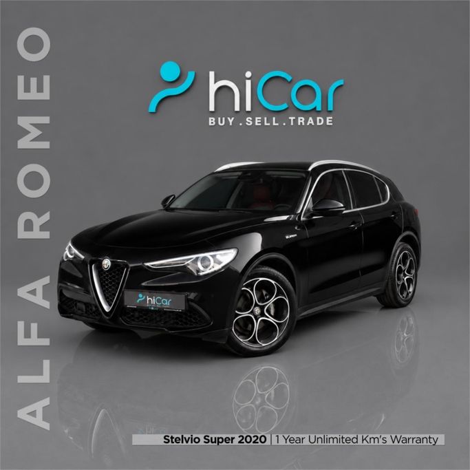 مستعملة Alfa Romeo Stelvio أنا فيس ليفت, 2.0 l, 2020 في في الإمارات, دبي من Hi Car Approved Pre-Owned Cars Showroom، اللون أسود. أخرى | AUTO.AE | إعلان #278582