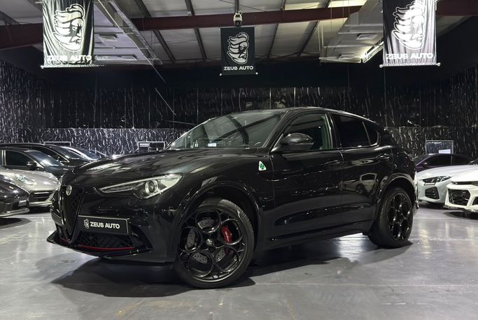 Used ⁦Alfa Romeo Stelvio I Facelift, 2.9 l, 2022⁩ in UAE, Dubai by Zeus Motors, Black color. GCC Specs | AUTO.AE | Listing #288556