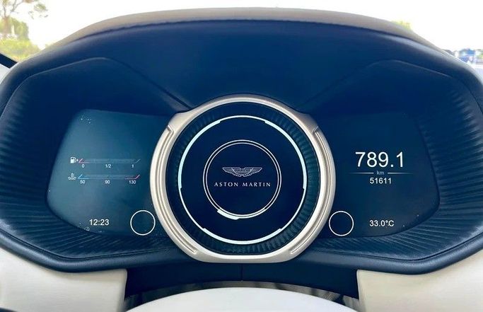 Used Aston Martin DB11 I, 5.2 l, 2017 in Dubai by 66 Motors, White color. GCC Specs | AUTO.AE