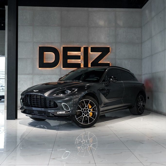 Aston Martin DBX I, 2022 sport suv 5 dr. for rent in Dubai by DEIZ, black color | AUTO.AE
