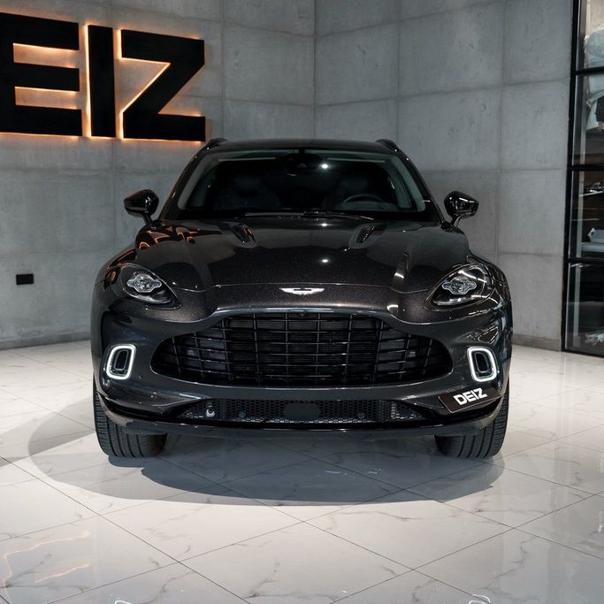 Aston Martin DBX I, 2022 sport suv 5 dr. for rent in Dubai by DEIZ, black color | AUTO.AE