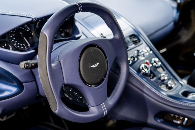 New Aston Martin One-77, 7.3 l, 2011 in Dubai, Silver color. European Specs | AUTO.AE