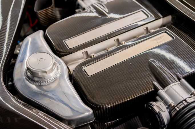 New Aston Martin One-77, 7.3 l, 2011 in Dubai, Silver color. European Specs | AUTO.AE